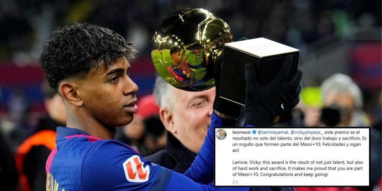 El gran elogio de Messi a los ganadores del Golden Boy