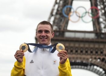 El insólito accidente que sufrió un campeón olímpico de ciclismo