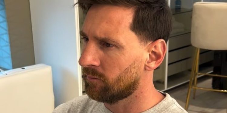 El look de Messi para pasar Navidad