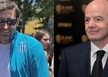 El mensaje de Gianni Infantino a Diego Milito antes de asumir como presidente de Racing