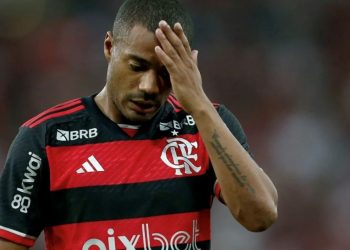 El particular momento de De la Cruz en Flamengo