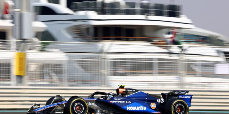 En qué puesto terminó Franco Colapinto durante las prácticas libres del Gran Premio de Abu Dhabi