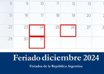 Es oficial | El Gobierno decretó triple feriado el 24, 26 y 31 y estos trabajadores tendrán tres días extras de descanso