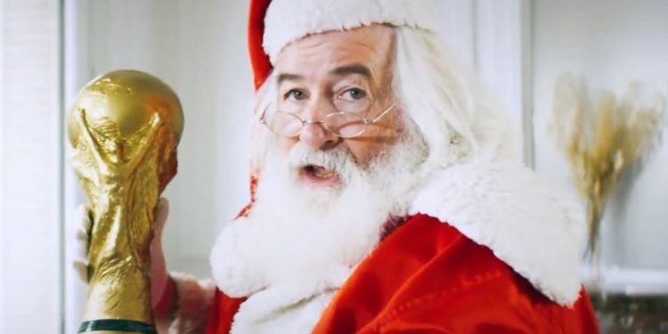 “Feliz Mundialidad”: el divertido video de la AFA con Papá Noel como protagonista