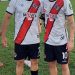Franco Mastantuono y Enzo Díaz jugaron un partido a beneficio en un River del interior