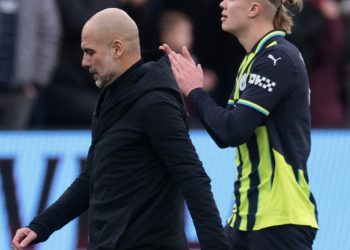 La mala racha de Erling Haaland y Pep Guardiola en el Manchester City