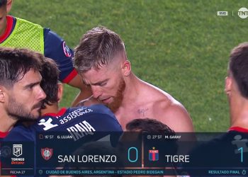 La reacción de Iker Muniain ante el enojo de los hinchas de San Lorenzo