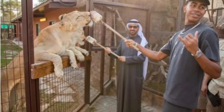 Las exóticas vacaciones de Lamine Yamal en Dubai