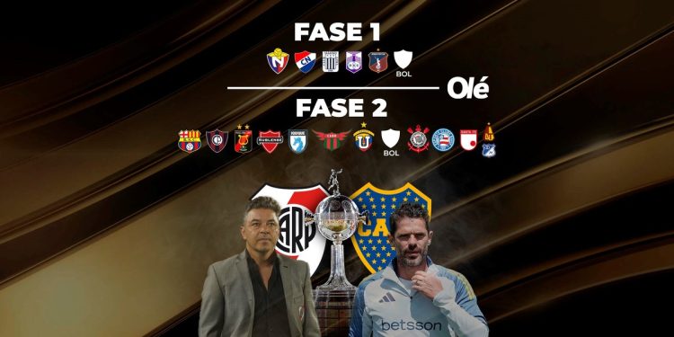 Libertadores 2025: los posibles rivales de Boca o River en el Repechaje