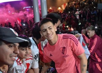 Los mensajes de despedida de los jugadores de River a Echeverri