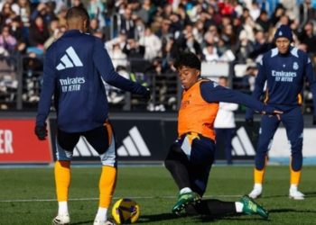 No tiene suerte: Endrick se quedó sin vacaciones para entrenar con Real Madrid y sufrió un golpe