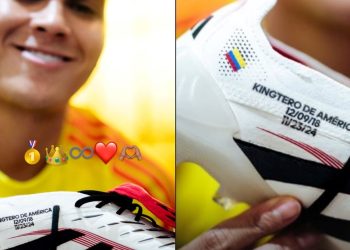 Para los hinchas de River y Racing: las fechas especiales de los botines de Juanfer Quintero