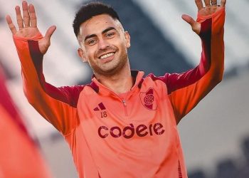 Pity Martínez volvió a ser el referente del fútbol de River