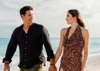 Sebastián Domínguez y la romántica propuesta de matrimonio a su novia mexicana