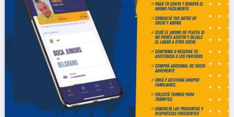 Una Bombonera en tu bolsillo, la nueva aplicación que lanzó Boca para los socios