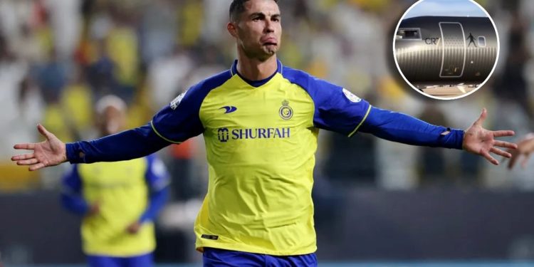 Video: Cristiano Ronaldo tiene un nuevo avión privado personalizado y así es como luce