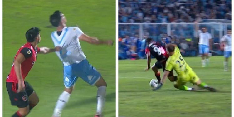 Video: las dos polémicas por reclamo de penal en Atlético Tucumán – Newell’s