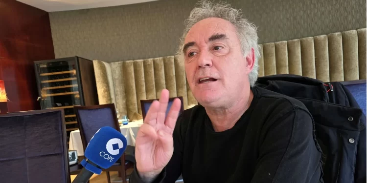 Ferran Adrià: «España carece de restaurantes tradicionales como los bistró, trattoria o sushi bar»