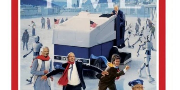 Así continúa la gira de Milei por Estados Unidos: portada en la revista Time junto a Trump y tres premios