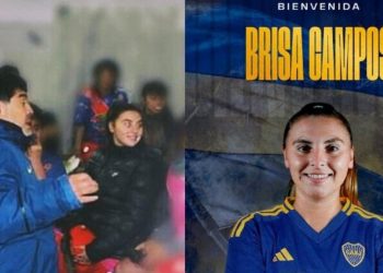 Brisa Campos: de ser dirigida por Maradona a cumplir su sueño en Boca de jugar la Libertadores