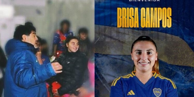 Brisa Campos: de ser dirigida por Maradona a cumplir su sueño en Boca de jugar la Libertadores