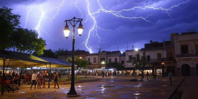 Cinco provincias en alerta naranja por tormentas: cómo estará el clima este martes 28 de enero