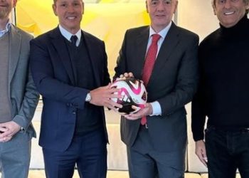 Con la cabeza en el Mundial: el cónclave de Brito y Francescoli con Infantino en NY