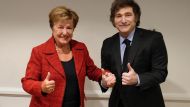 Tras ver a Milei, Georgieva celebró el "tremendo progreso" e hizo un anuncio