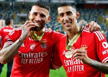 Di María y Otamendi, campeones en Portugal: todos sus títulos y a cuánto quedaron de Messi