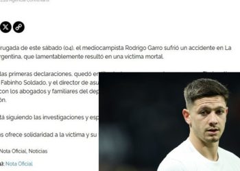 El comunicado de Corinthians tras el choque de Garro que terminó con un muerto