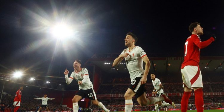 El Liverpool de Mac Allister empató ante el Nottingham Forest