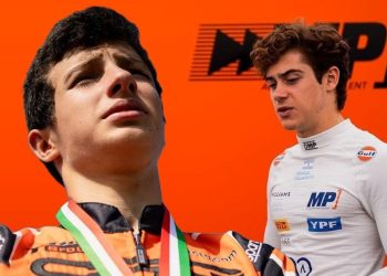 Es italiano, tiene corazón argentino y sigue los pasos de Franco Colapinto