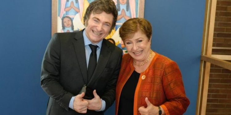 Georgieva tras su reunión con Milei: “Argentina tuvo un tremendo progreso económico”