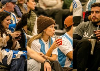 La hinchada argentina copó Noruega y cantó al ritmo de Ráfaga