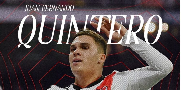 La sutil chicana de River a Boca en el saludo de cumpleaños a Juanfer Quintero