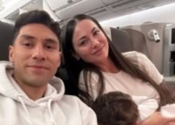 Locura por Montiel en su llegada a Ezeiza: “Volver a River siempre es lindo” y agradecimiento de la gente