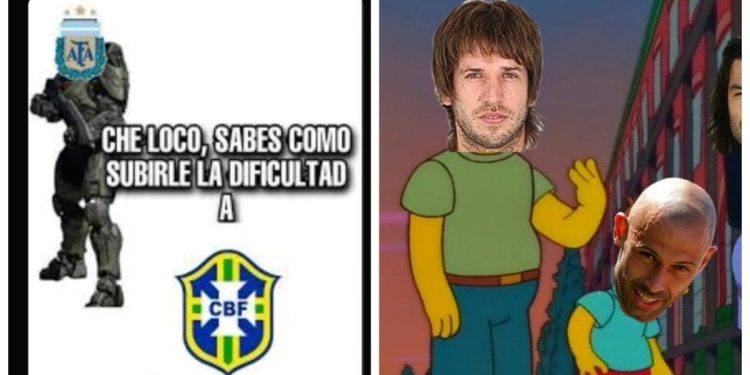 Los memes de la goleada de Argentina a Brasil en el Sudamericano Sub-20