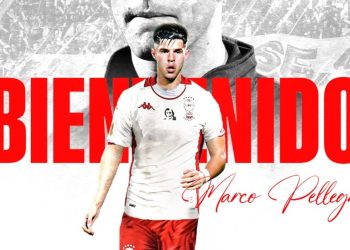 Marco Pellegrino fue presentado oficialmente como refuerzo de Huracán