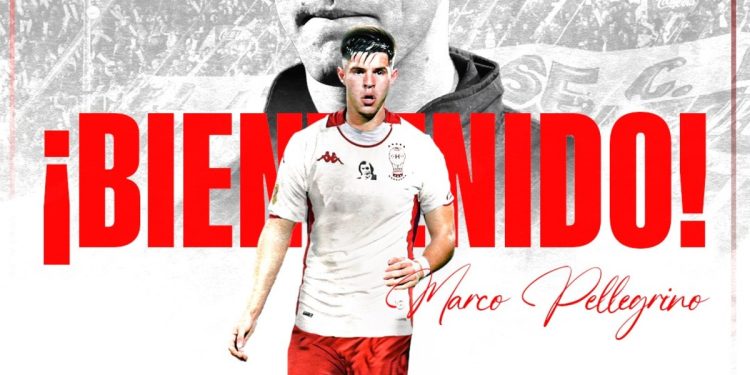 Marco Pellegrino fue presentado oficialmente como refuerzo de Huracán