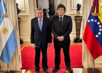 Milei recibió a Edmundo González Urrutia y mostró su apoyo: “Lo que la causa de la libertad requiere”