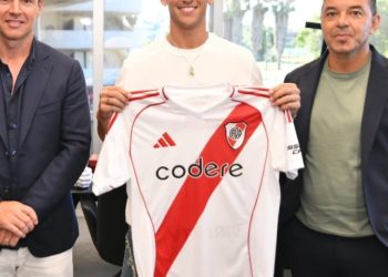 Siguen los anuncios: River presentó a Matías Rojas