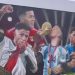 Video: el impactante mural que hizo la familia de Enzo Fernández en su casa