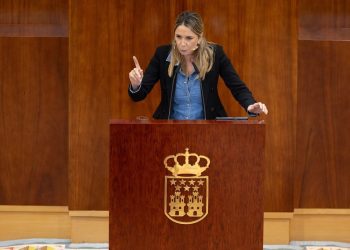 Mar Espinar, portavoz del PSOE en la Asamblea de Madrid: objetivo, echarse al barro contra Ayuso