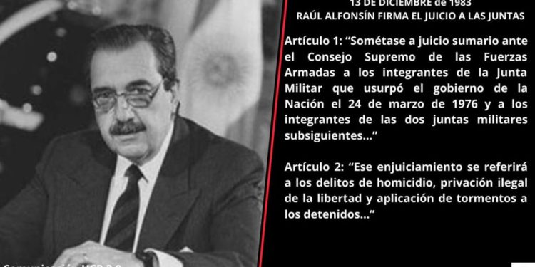Vivimos el tercer acto de un drama estratégico- El decreto de Alfonsín redactado en Oxford, Reino Unido-