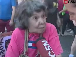 “Se quedó corto Videla”: Una jubilada expresa crudamente, en C5N, su pensar en la marcha de la izquierda por la agenda 20230