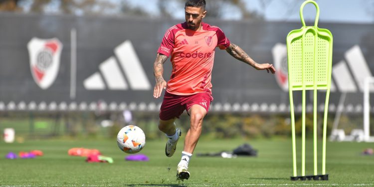Buenas noticias para River: Lanzini y Rojas trabajaron a la par del grupo
