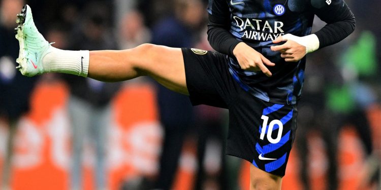 Con Lautaro Martínez como capitán, el Inter recibe a la Fiorentina