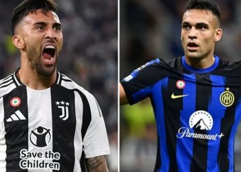 Con Nico González y Lautaro Martínez de titulares, Juventus se enfrenta al Inter por la Serie A
