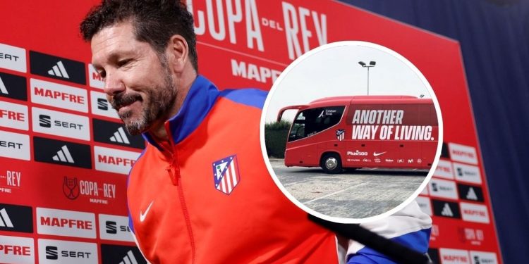 Diego Simeone volvió a hacer referencia al “autobús” en la previa del derbi ante el Real Madrid