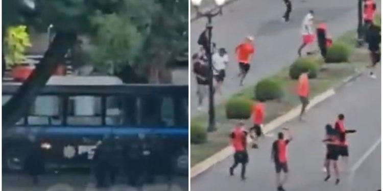Disturbios tras una nueva derrota de Newell’s previo al clásico rosarino
